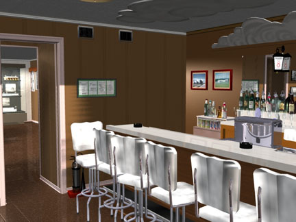 Main bar room